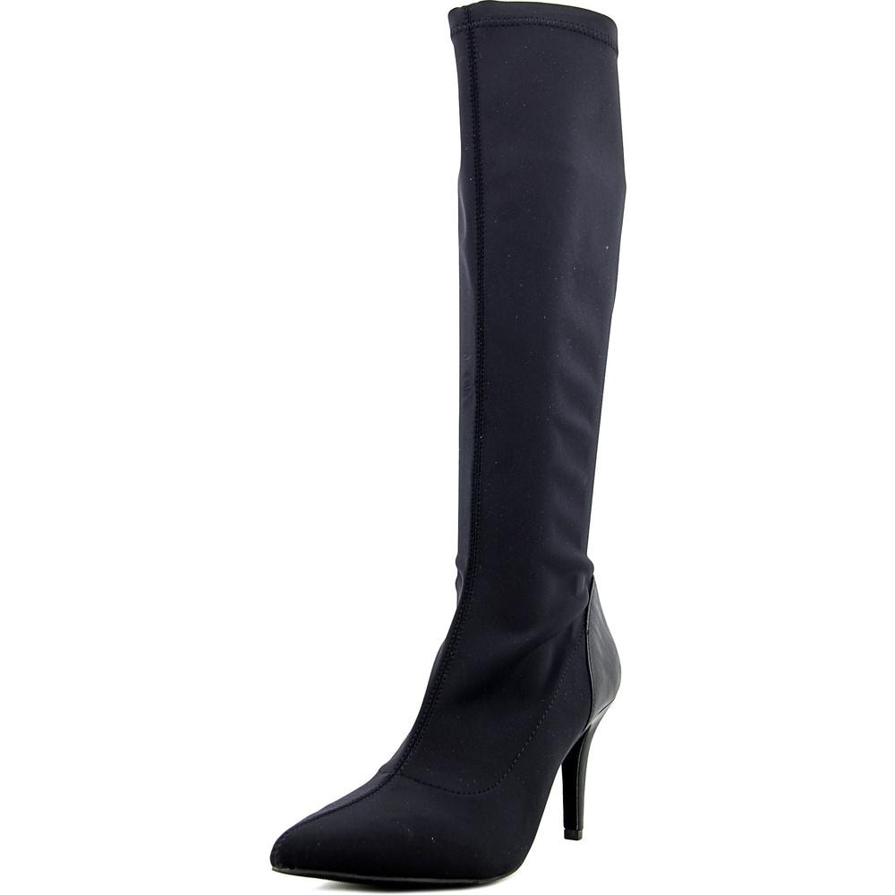 Charles David Black Heeled Boots
